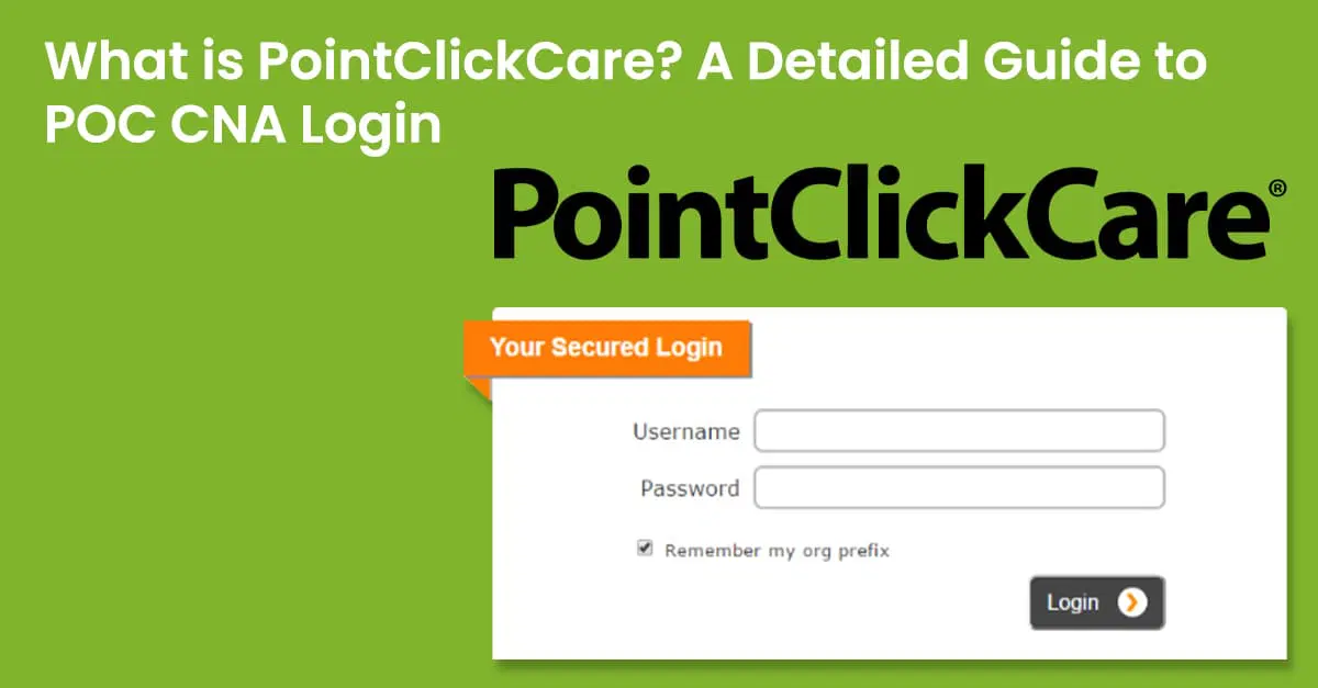 Pointclickcare/login